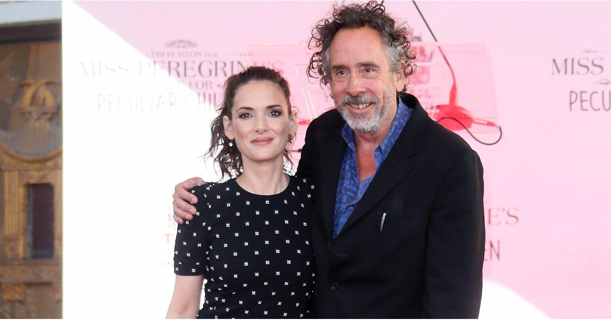 Winona Ryder Showed Up at Tim Burton's Handprint Ceremony After He Said Her Name 3 Times