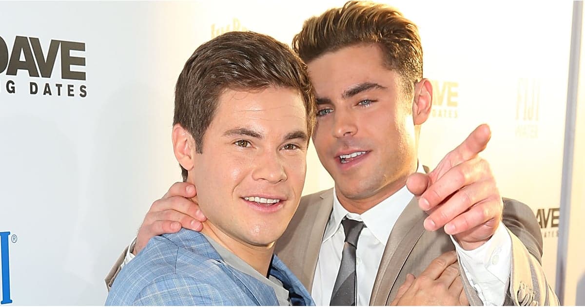 Zac Efron Doesn't Need a Date For This Premiere - He's Got His Co-Stars to Keep Him Warm