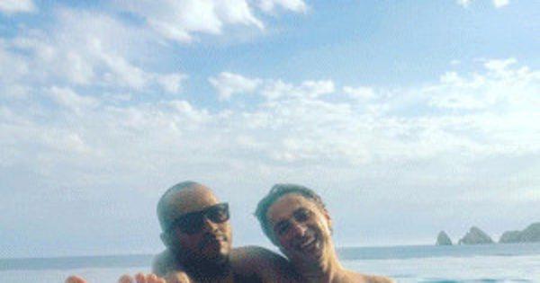 Zach Braff's Birthday Weekend With Scrubs Co-Star Donald Fai