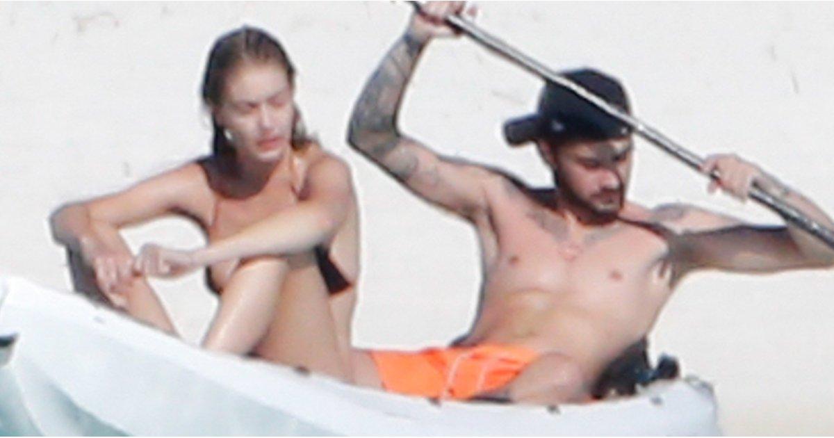Zayn Malik Strips Down to His Boxer Briefs During a Beach Day With Gigi Hadid in Tahiti