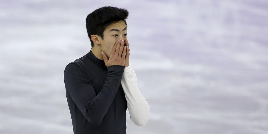 Team USAs Most Hyped Figure Skater Went Down 3 Heart Breaking Times During His Short Program