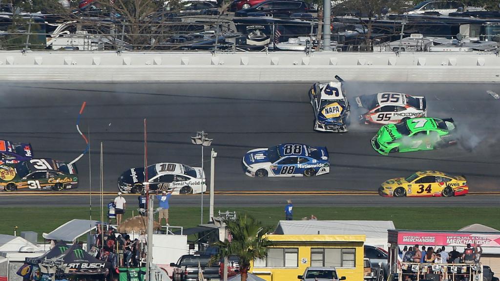 Watch Danica Patricks NASCAR career comes to an end in big Daytona 500 wreck