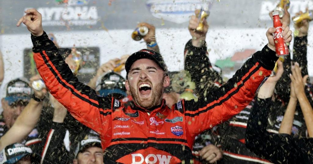 At Daytona Austin Dillon and Darrell Wallace Jr Break Through Behind Familiar Numbers