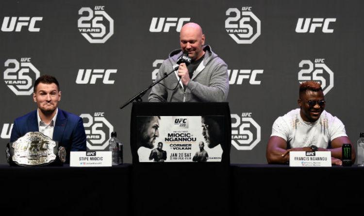 UFC News Conor McGregor branded a prostitute Dana White makes Jon Jones statement