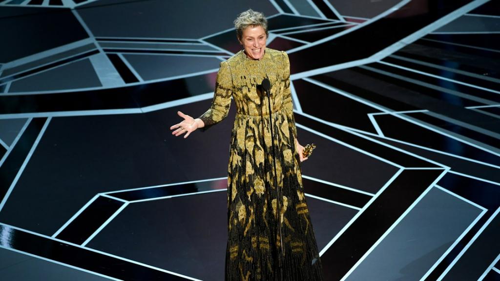 Frances McDormand Makes the Oscars Weird Again