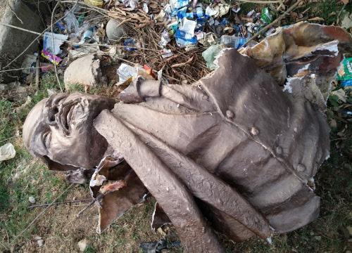 2 Lenin statues brought down in Tripura CPM blames BJP workers Times of India