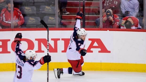 Artemi Panarin scores OT winner as Blue Jackets come back to beat Capitals