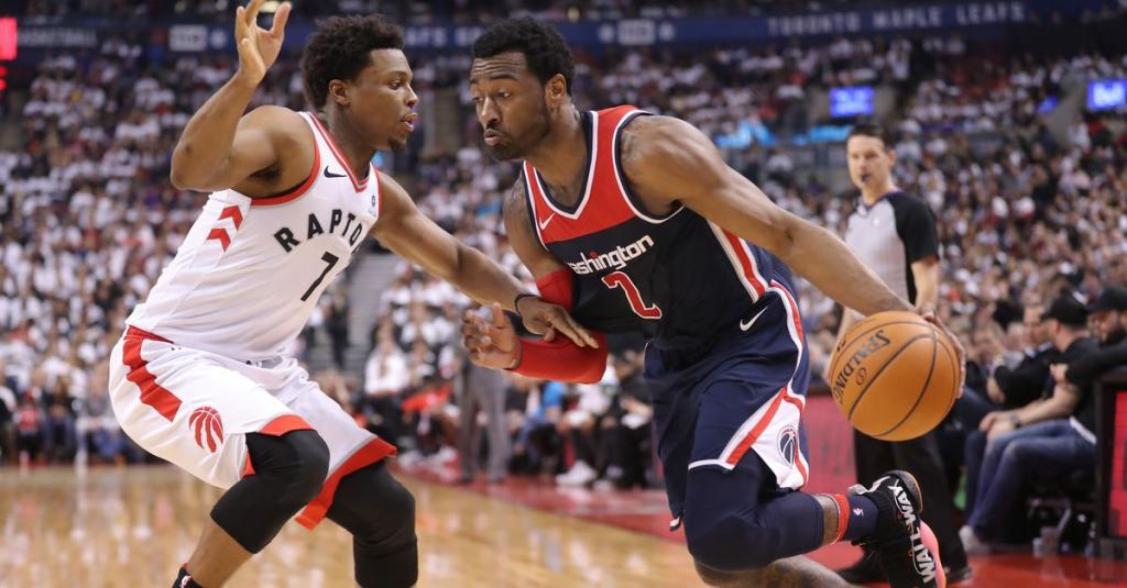 You cant defend a layup better than Kyle Lowry did against John Wall