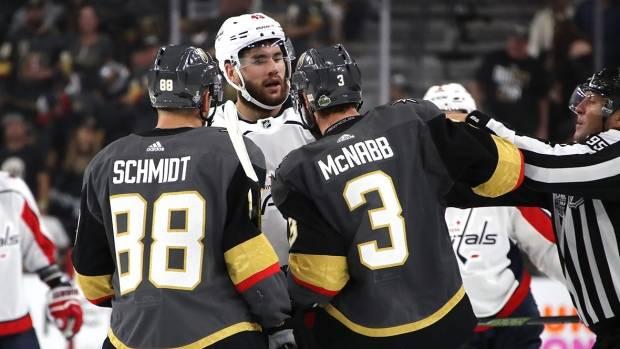 Caps Tom Wilson in hot water again for hit on Marchessault CBC Sports