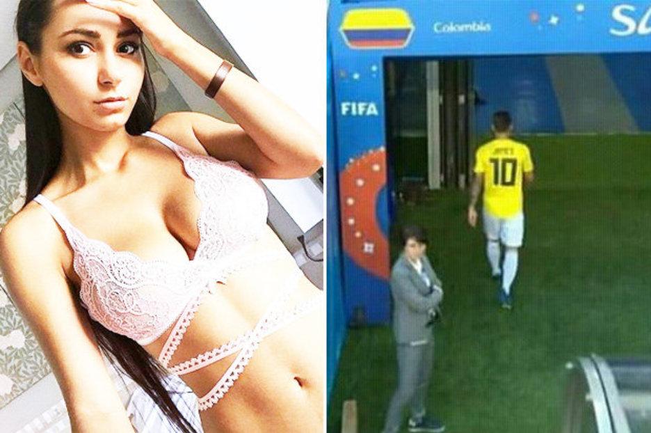 Colombia national football team fans mock injured James Rodriguez over WAG