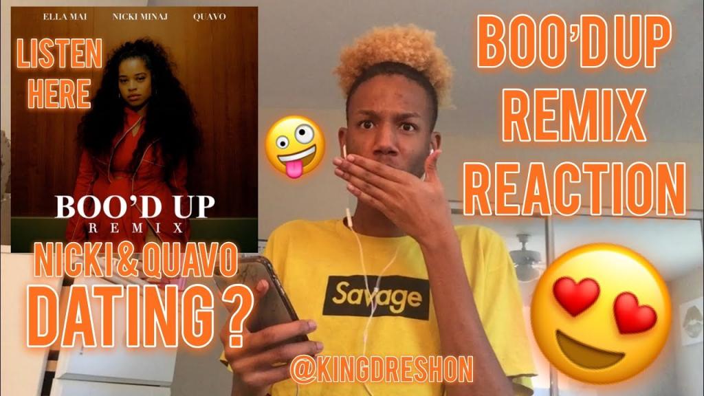 Video - NICKI MINAJ Quavo Bood Up REMIX AUDIO ELLA MAI kingdreshon REACTION