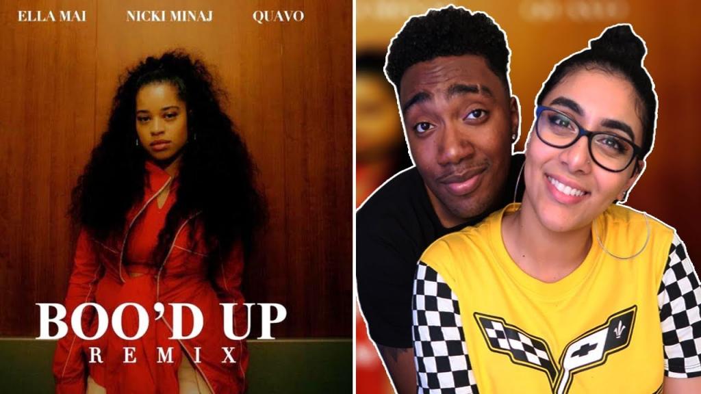 Video - Ella Mai Bood Up Remix ft Nicki Minaj Quavo COUPLE REACTION NICKI QUAVO DATING 