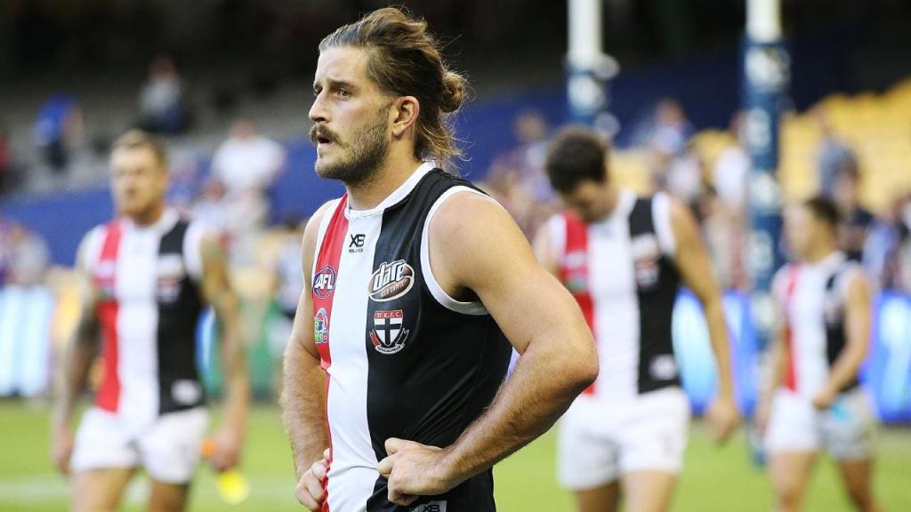 St Kilda pair Josh Bruce Jake Carlisle both suffer injuries at training