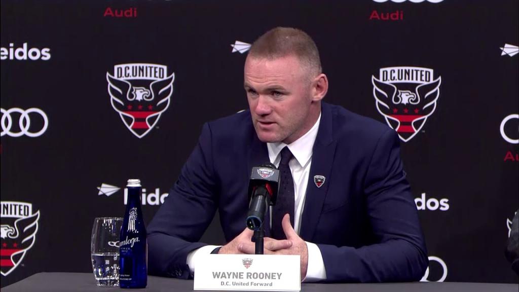 Video - Wayne Rooney First Press Conference with DC United