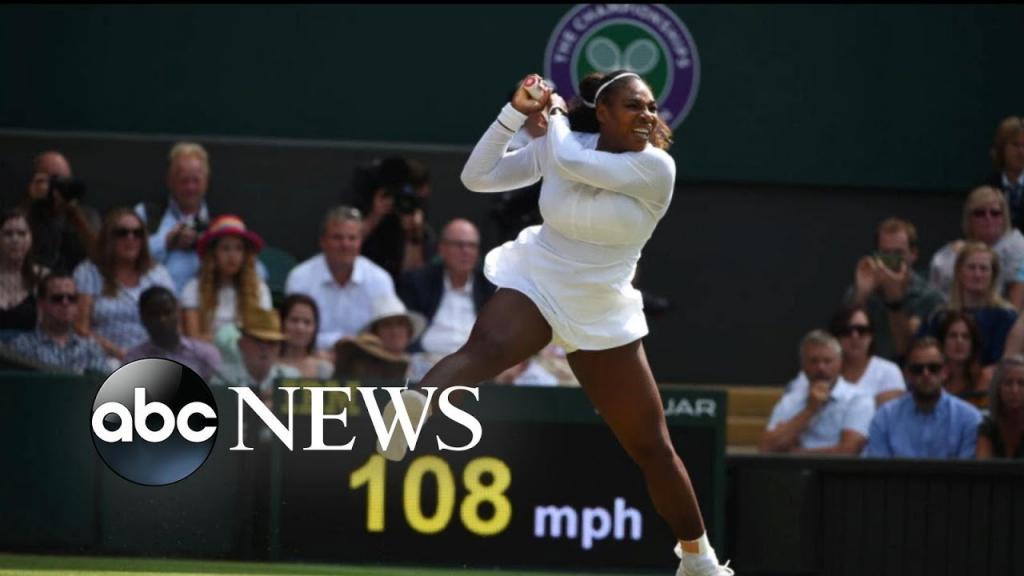 Video - Serena Williams lost to Angelique Kerber in the Wimbledon final