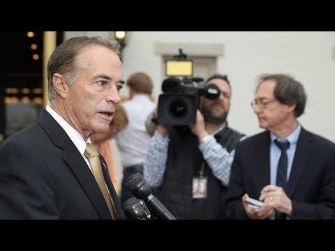 Video - Watch Live New York Rep Chris Collins speaks after charged with insider trading