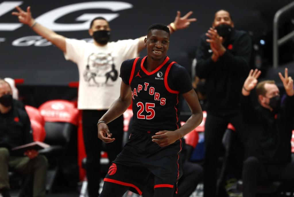 Chris Boucher Quiets the Tankers as Raptors Top Thunder