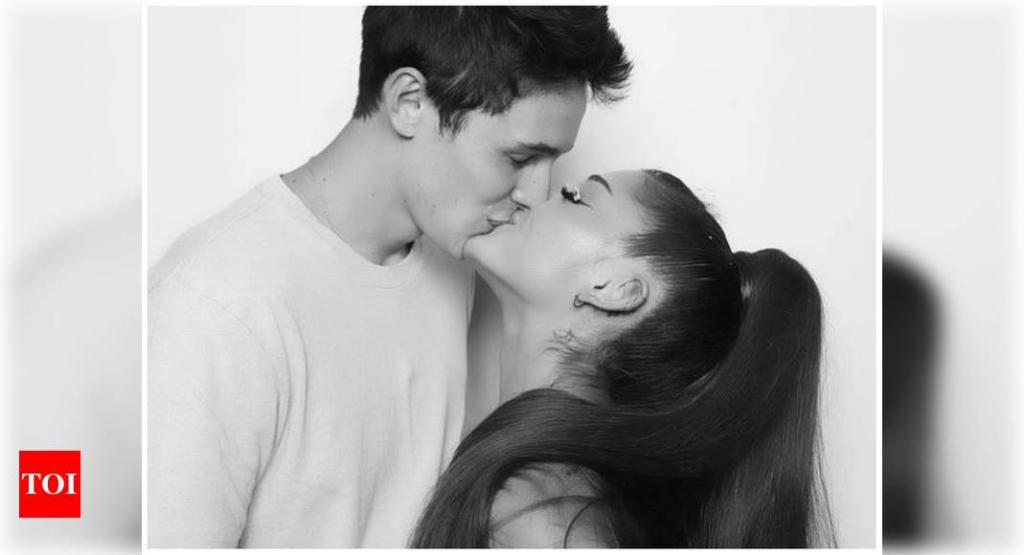 Ariana Grande marries boyfriend Dalton Gomez in tiny and intimate wedding ceremony Times of India