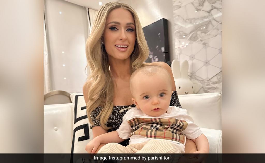 Unacceptable Paris Hilton Slams Users Who Criticised Her Sons Big Head