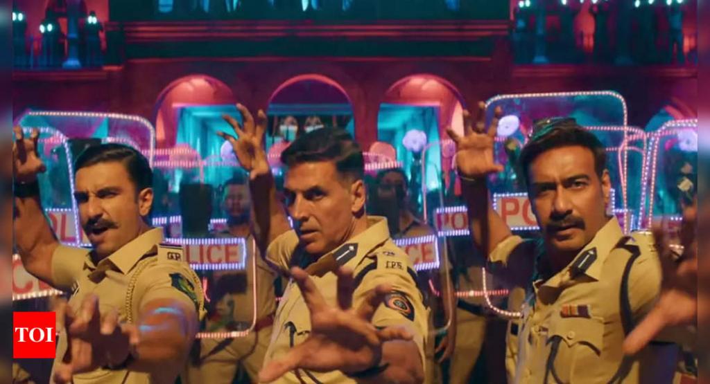 Akshay Kumar joins Ajay Devgn Ranveer Singh and Kareena Kapoor Khan in Hyderabad for Singham Again shoot Hindi Movie News Times of India