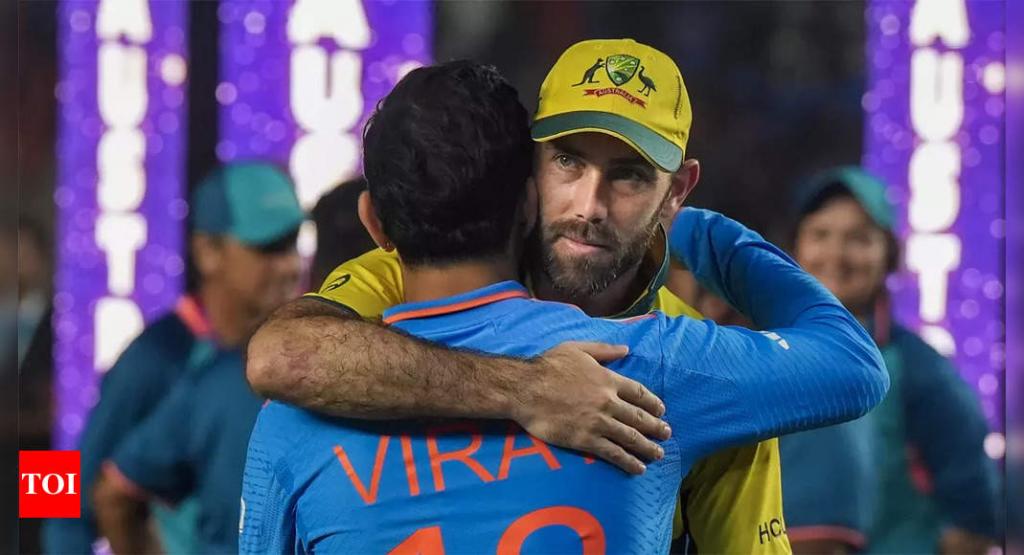 Glenn Maxwell gets special gift from Virat Kohli after World Cup final Cricket News Times of India