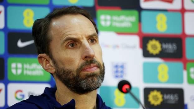 England boss Southgate targets top spot in rankings