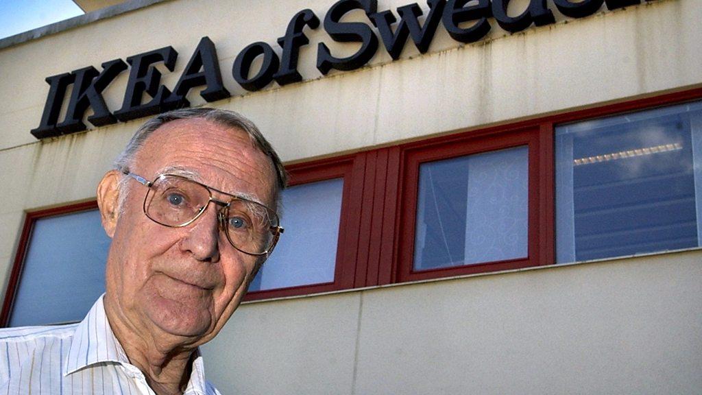 Ikea founder Ingvar Kamprad dies aged 91