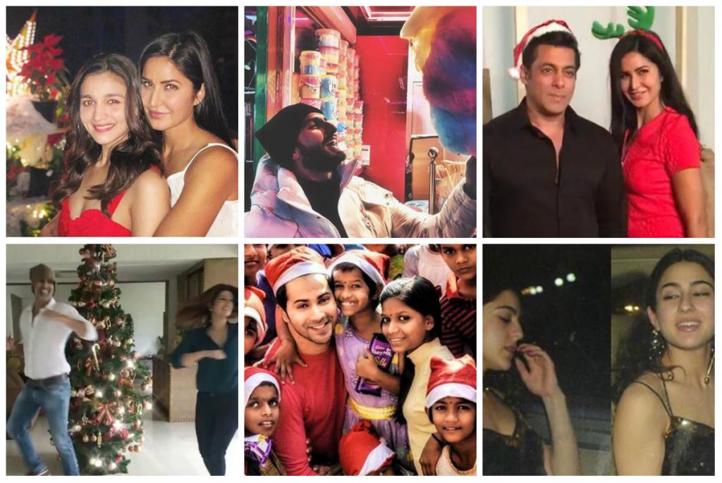 Christmas 2017 Katrina Kaif Alia Bhatt Varun Dhawan and Ranveer Singh celebrate with a bang PHOTOS VIDEOS