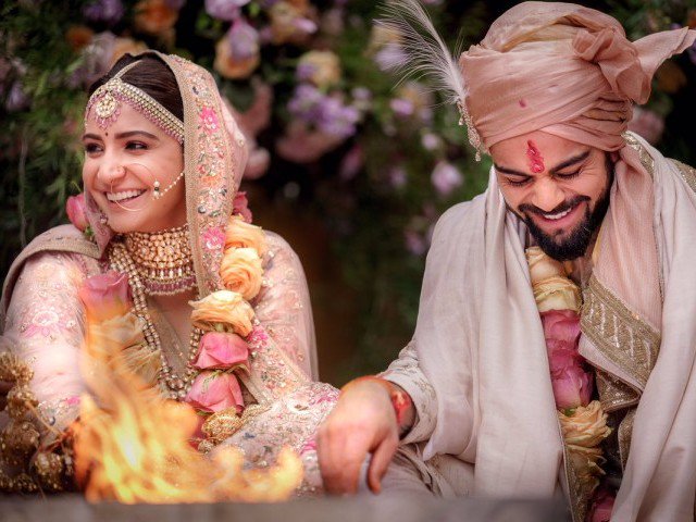 It's official: Anushka Sharma and Virat Kohli are married - The Express Tribune