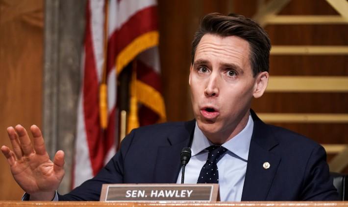 Josh Hawley  's On-Brand For Hate-Crime Bill Vote, No One  's Surprised