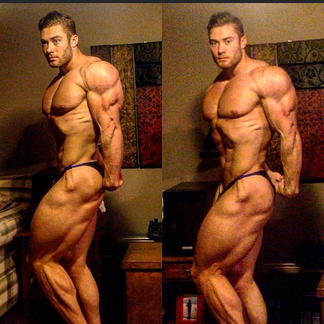 Chris Bumstead Before Canadian Nationals - 20 Yrs Old!!!