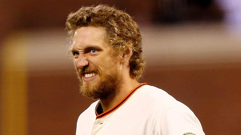 11 Funny Faces Of Giants' Hunter Pence      Alice@97.3