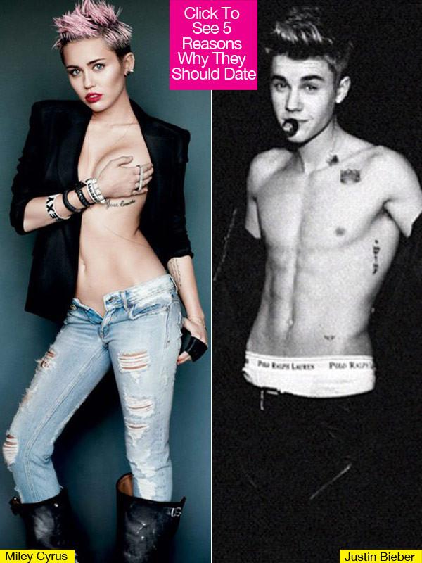 Miley Cyrus Justin Bieber Date Each Other