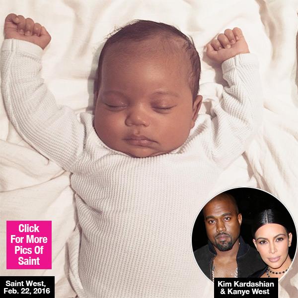 Who Does Saint West Look Like: Kim Kardashian Or Kanye West