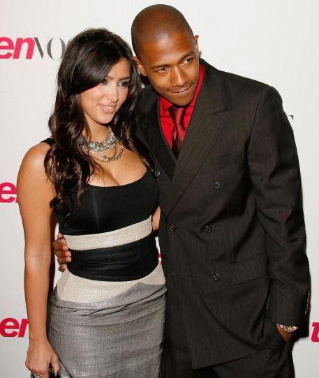 Nick Cannon Shares Kim Kardashian Throwback Photo