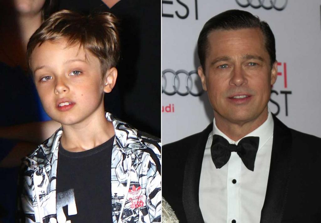 Knox Jolie Pitt Is The Spitting Image Of Brad! (PHOTOS)