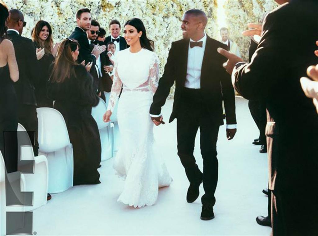 See Gorgeous Photos of Kim Kardashian and Kanye West's Lavish Wedding!