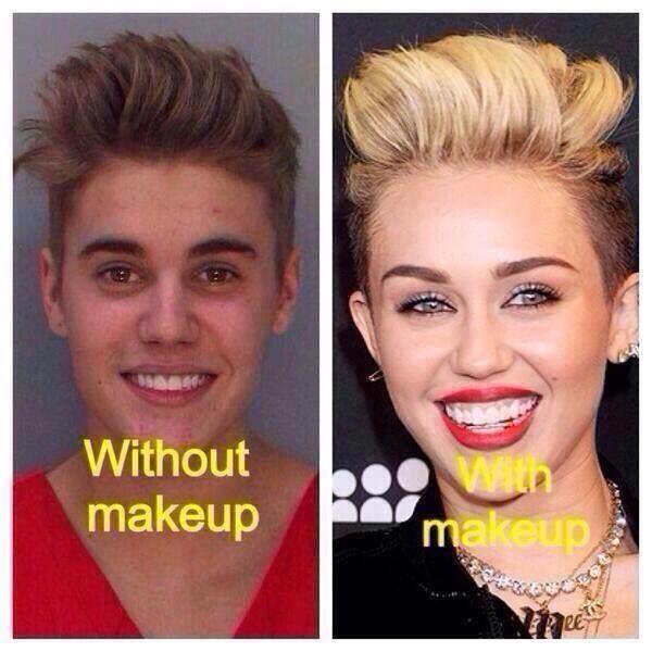 Justin Bieber Is Miley Cyrus Pictures, Photos, and Images for Facebook