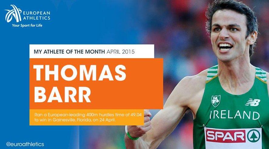 Thomas Barr   Athletics Ireland