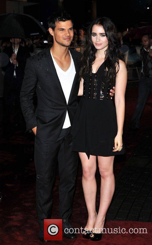 Taylor Lautner, Lily Collins Photos