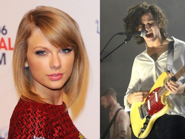 Taylor Swift and Matt Healy. (Photos: Eamonn McCormack/WireImage / C