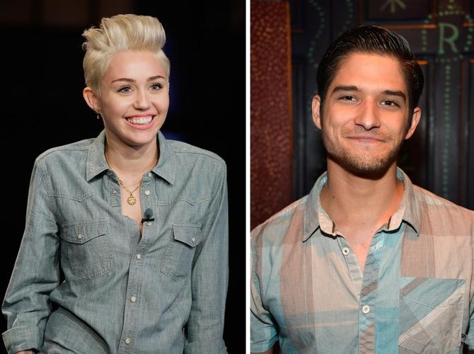 Miley Cyrus & Tyler Posey