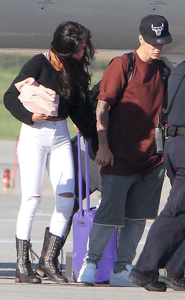 Justin Bieber and Selena Gomez Hold Hands in Canada Before Horseback