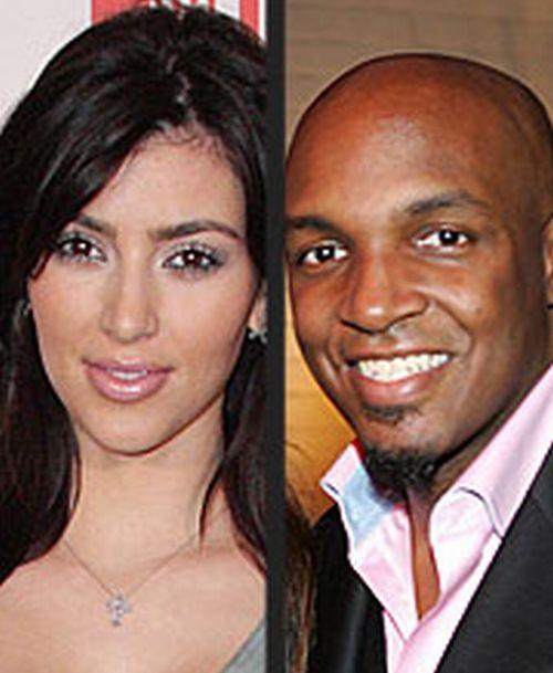 Kim Kardashian nad her first husband (ex) Damon Thomas