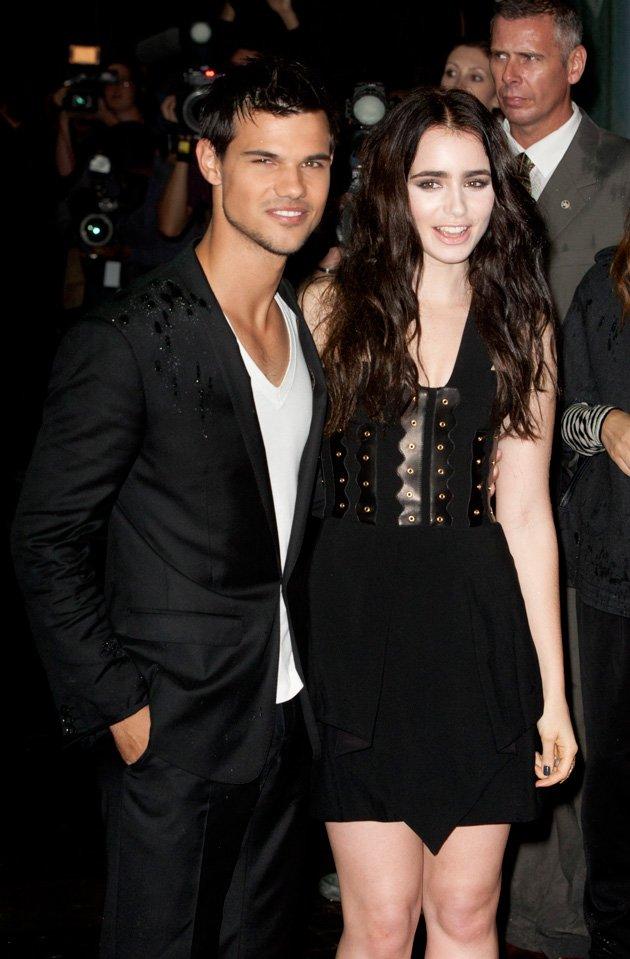 Taylor Lautner Lily Collins Wallpapers