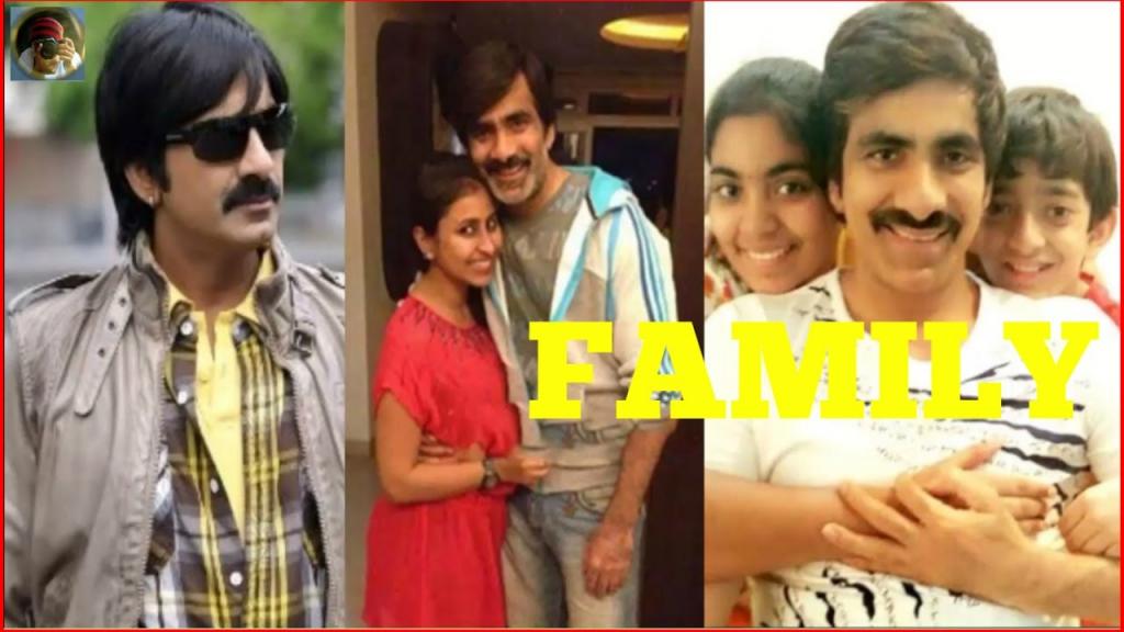 Actor Ravi Teja Family Photos With Wife Kalyani, Daughter And Son