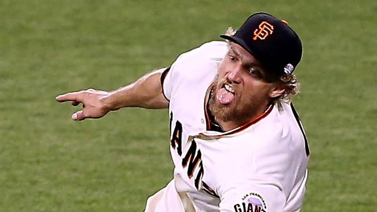 11 Funny Faces Of Giants' Hunter Pence      Alice@97.3