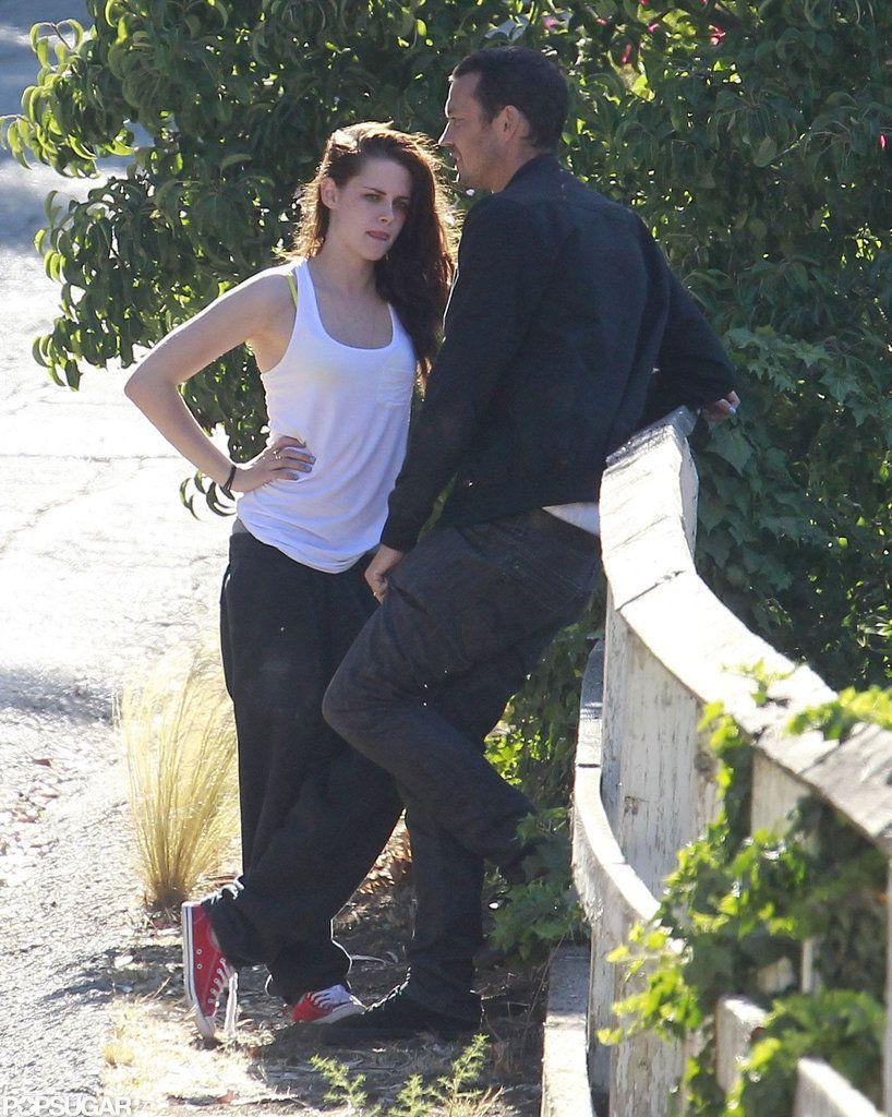 Kristen Stewart & Rupert Sanders day out