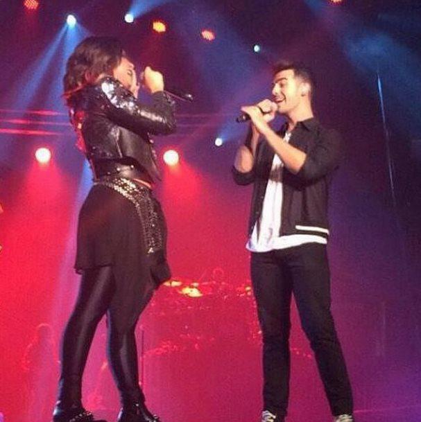 Camp Rock reunion! Joe Jonas surprises Demi Lovato on stage