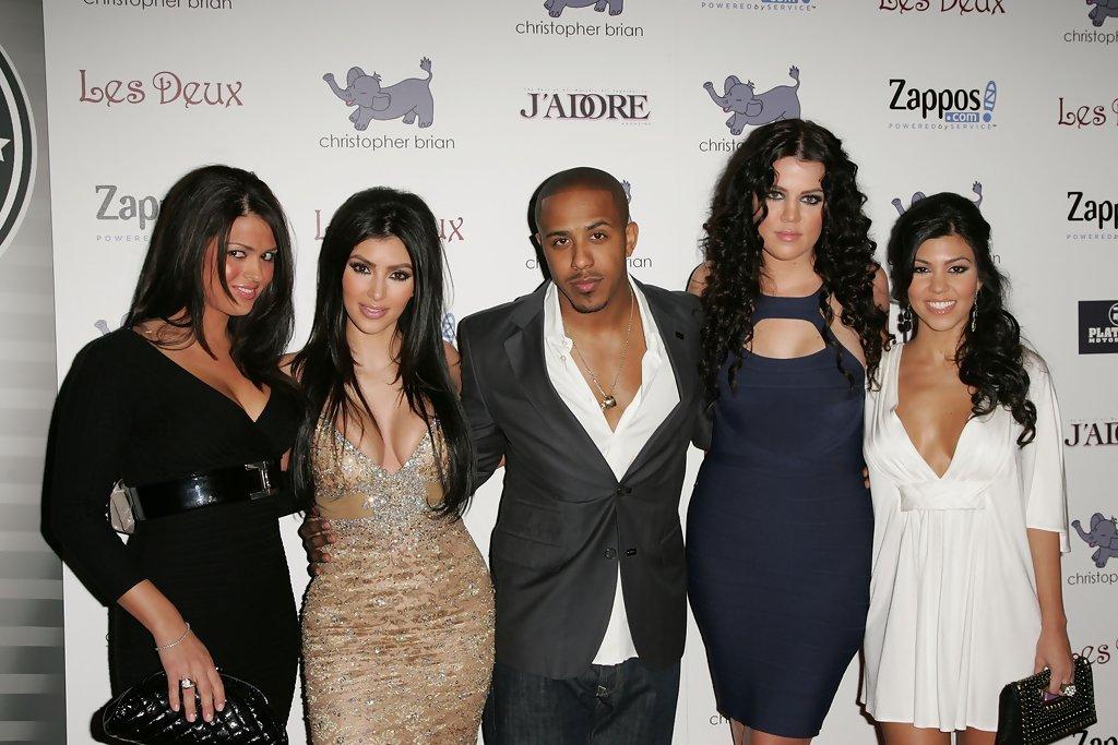 Kim Kardashian and Marques Houston Photos Photos - Zimbio